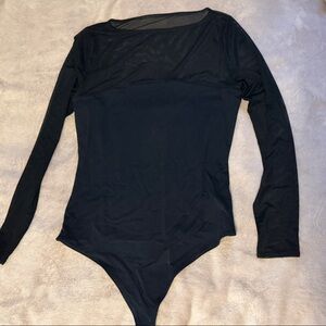 Abercrombie & Fitch Elegant Black Bodysuit
